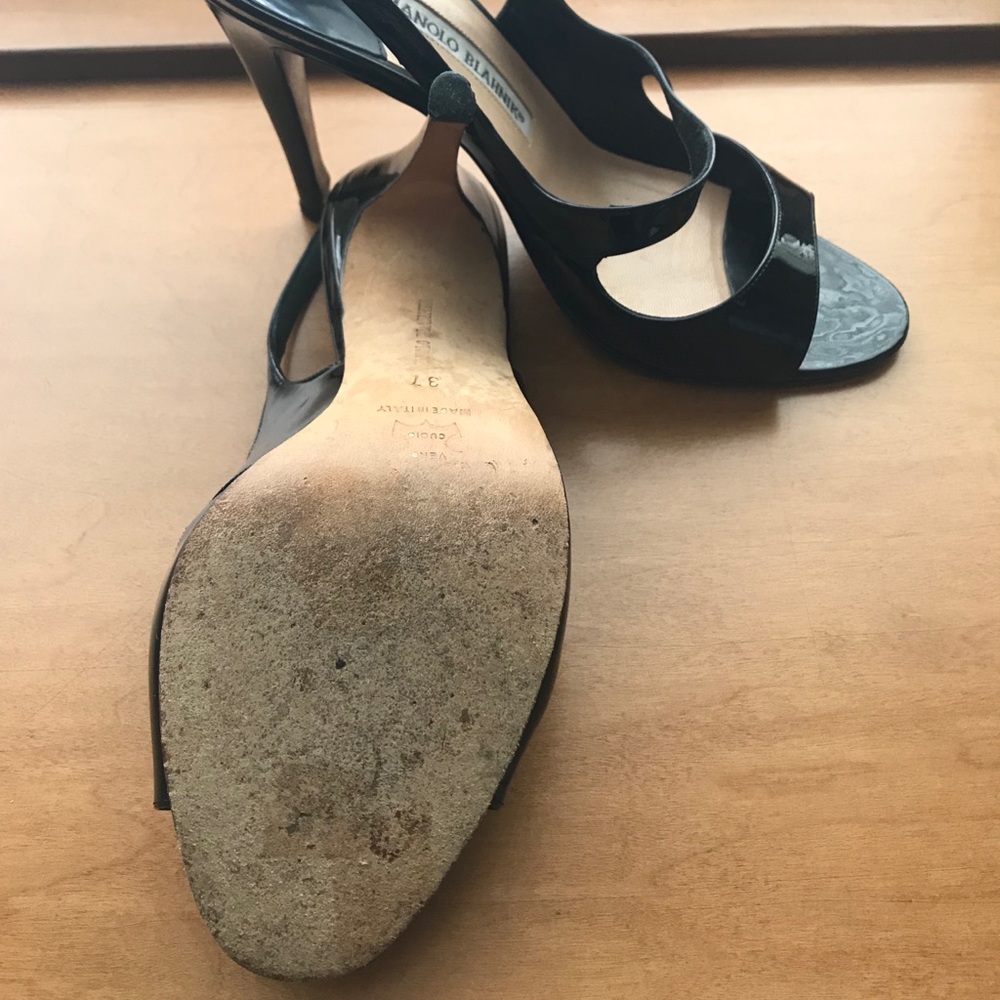 Manolo Blahnik slingback sandals - Picture 3 of 4